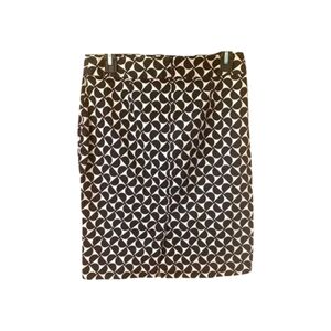 Banana Republic Geometric Print Pencil Skirt Size 6